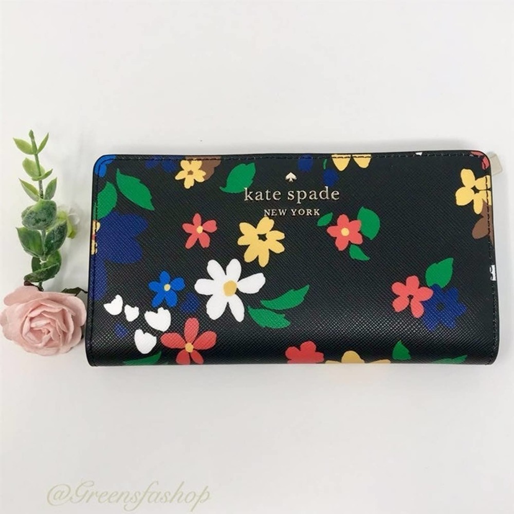 New Kate Spade Lizzie Floral backpack & wallet - Picture 10 of 12